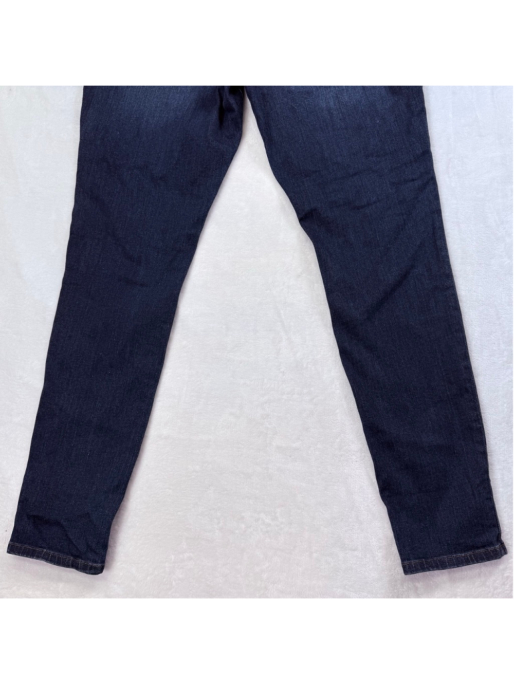 Women's LL Bean Signature Blue Skinny Jeans Size 14 - Picture 9 of 14